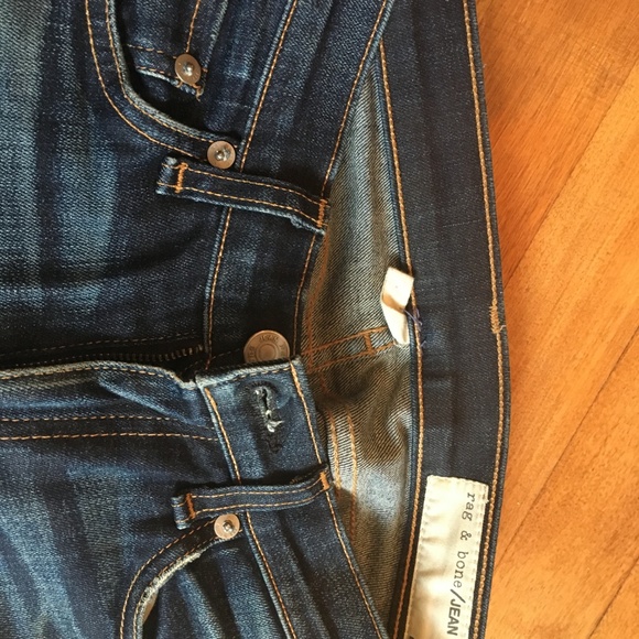 Rag & Bone Size 24 Ripped Skinny Jeans - Picture 4 of 6